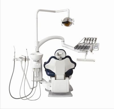 Unidade dental principal ajustável da cadeira, limpeza fácil do equipamento dental da cadeira